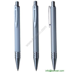 Quality new design metal retractable ballpoint pen, metal click metal pen for sale