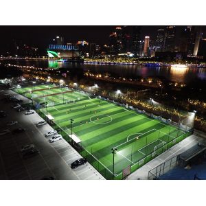 China Artificial Turf Football Field With Advanced Weaving Technique on sale