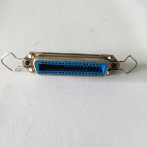Centronic Straight Angle Receptacle 50 Pin Female PCB Connector with clips