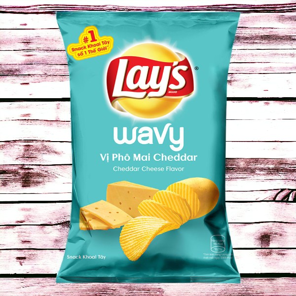 Lay's Cheddar Cheese Chips Wholesale Case - 90G x 40 g Bags for Retailers