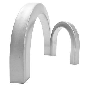 SUS Round Tube Bending Services 14mm , Stainless Steel Pipe Fabrication