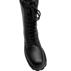 Cow Leather Boots for Outdoor Training Midsole Material EVA Durable Comfortable