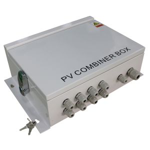 Solar Panel PV Combiner Box 15A 4 String Lighting Protection PV Junction Box