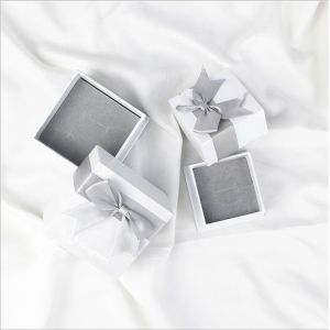 Custom Logo Printed White Paper Cardboard Pendant Necklace Personalized Jewelry