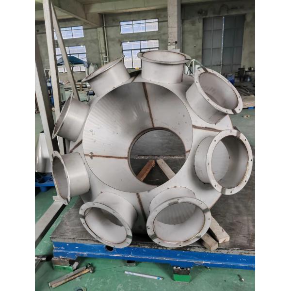 Buy stainless steel fabrication shop near me Environmental Protection Machinery Multi-Channel Sorting Machine Parts Laser Bending And Welding Technology at wholesale prices