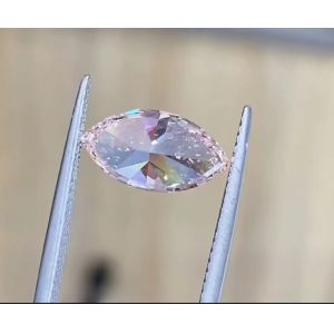 HPHT Pink Equine Eye Laboratory Made Diamonds Jewelry Decorations