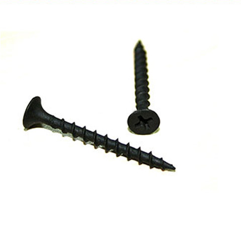 Buy Black Self Tapping Phosphating Drywall Screws With Bugle Head at wholesale prices