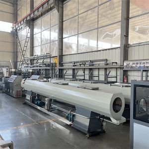 Fully Automatic Spiral Pipe Extrusion Line with Water Cooling
