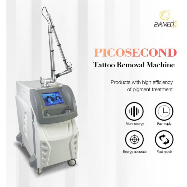 Buy Two Rods 2700W Picosecond Laser Machine With 1064nm/532nm/1320nm/755nm Wavelengths at wholesale prices