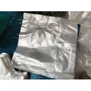 Disposable Polythene Hand Gloves , Clear Plastic Food Handling Gloves 26x32cm