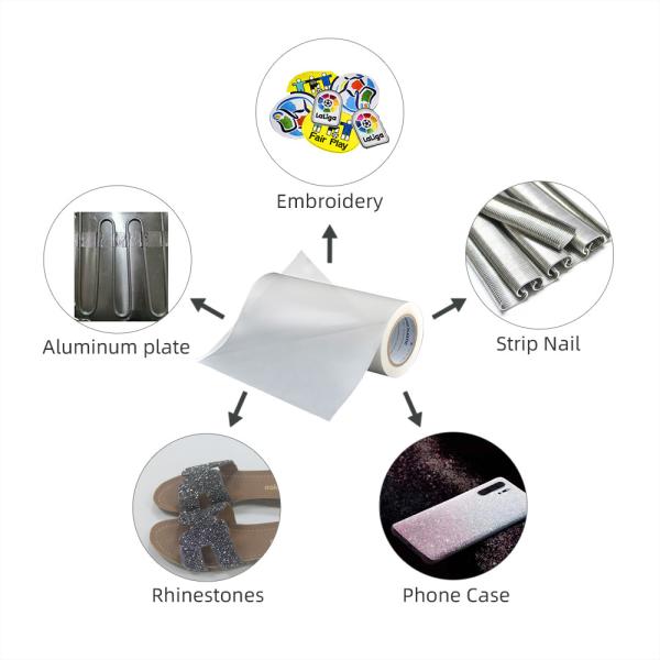 Strong Adhesive Hot Melt Glue Film Strong Adhesion For Bonding Aluminum Foil
