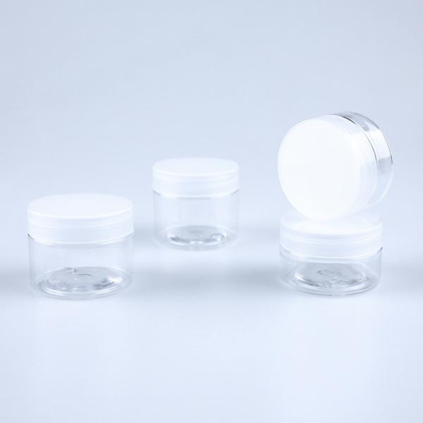 Buy 120ml Airtight Plastic Cosmetic Container Jar With Pressure Sensitive Gasket at wholesale prices