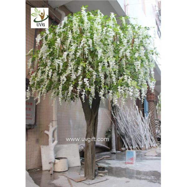 UVG WIS012 artificial flower tree with fake wisteria blossoms for party background decoration