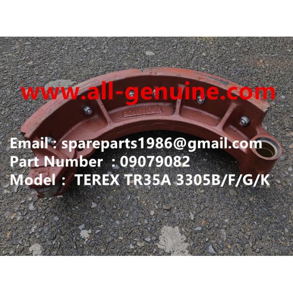 TEREX 09079082 SHOE ASSY BRAKE MINING QUARRY NHL RIGID DUMP TRUCK TR35 TR50 TR60 TR100 3303 3305B 3307 3311
