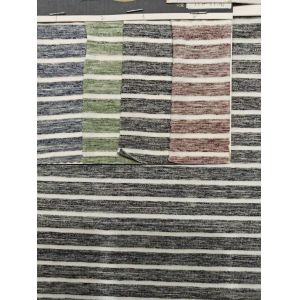 Fashionable Elastic Striped Material Fabric For Casual Wear