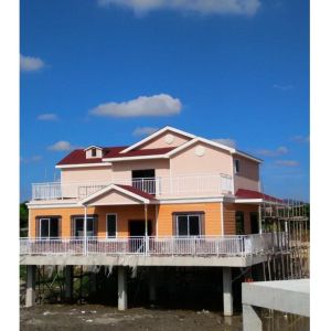 Environmentally Friendly Insulated Prefabricated Light Steel Structure Leisure