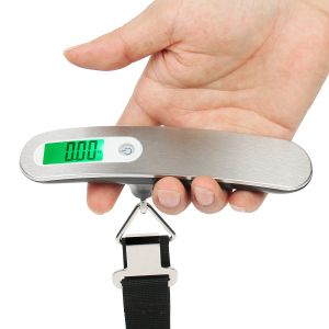 CE ROHS Certified Portable Electronic Luggage Scale with LCD Digital Display ABS