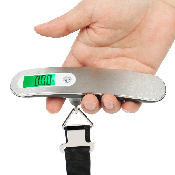 CE ROHS Certified Portable Electronic Luggage Scale with LCD Digital Display ABS