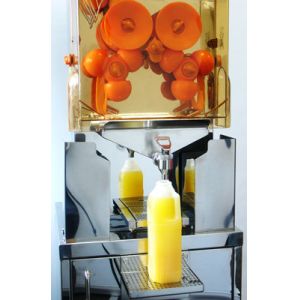Automatic Electric Commercial Orange Juicer Machine 370W High Power