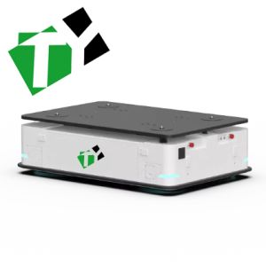 High Load Capacity Material Handling AGV for Trackless Transfer Cart Customized 0-5T Performance