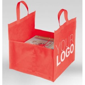 China Reusable grocery bag cheap oversize non woven bag shopping bag, Custom Promotional Foldable Cheap Non Woven Tote Shoppin on sale