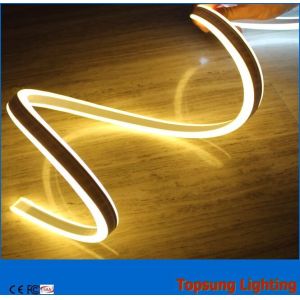 80led/m waterproof double side flex led neon light 12v yellow colour