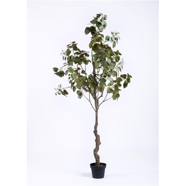 Commercial 7 Foot Artificial Floor Plants Rejuvenating Lush Fronds Delightful Impression