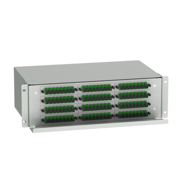 Data Center FTTX SC Type 96 Ports Optic Fiber Distribution Patchpanel Fiber Optic Equipment