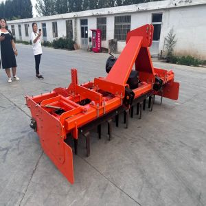 High-Efficiency Power-Driven Harrow for Soil Loosening and Leveling | Tractor