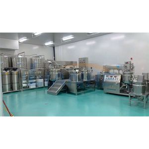 500L Paste Making Machine Vacuum Emulsifier Mixer For Mayonnaise