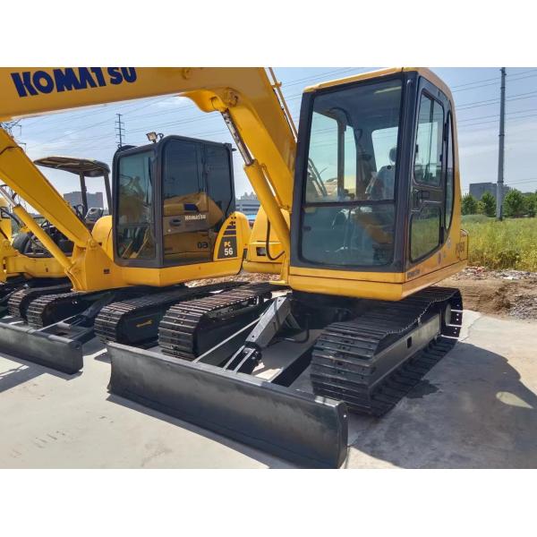 Excellent Performance Komatsu PC60 Used Excavator 6000 KG Hydraulic Excavator Crawler