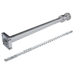 Nitrided Single Extruder Screw Barrel For Blowing Film Machine