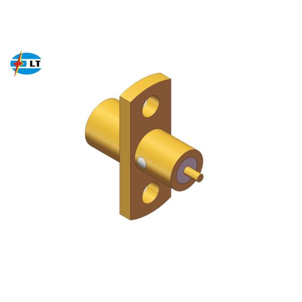 Buy 50Ohm Gold Plating Straight Plug SMP Coaxial RF Connectors at wholesale prices