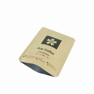 Food Coffee Packaging Greaseproof Takeaway Paper Bags With Handle OEM