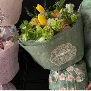 Chinese Yunjin Fenghua Waterproof Flower Arrangement Paper Speacialty Paper