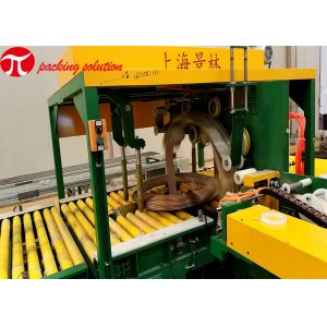 PLC Copper Coil Wire Wrapping Machine Unmanned 380V 50Hz