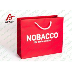 Funny Ribbon Handle Gift Bags , Large Holiday Gift Bags Environment Friendly