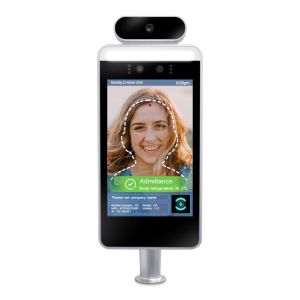 FCC Distance 150cm 8 Inch Face Recognition Infrared Thermometer