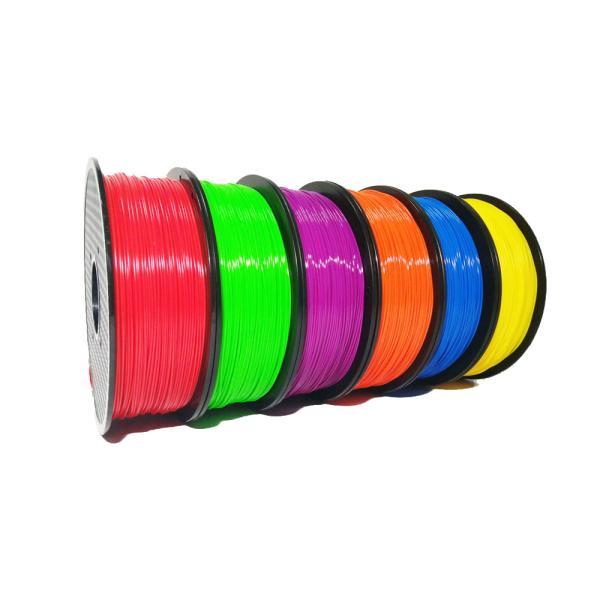 Red PLA 3D Printer Filament / ABS Plastic Filament Full Length 332 Meters
