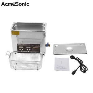 6L Digital Ultrasonic Cleaner 150W Stainless Steel Ultrasonic Cleaner