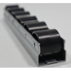 Aluminum Alloy Placon Roller Track Hight Strength Nylon Wheel