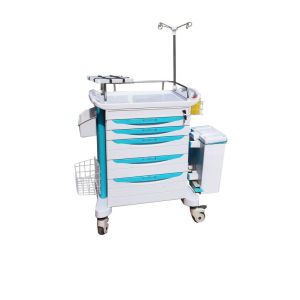 Plastic Medical Crash Cart