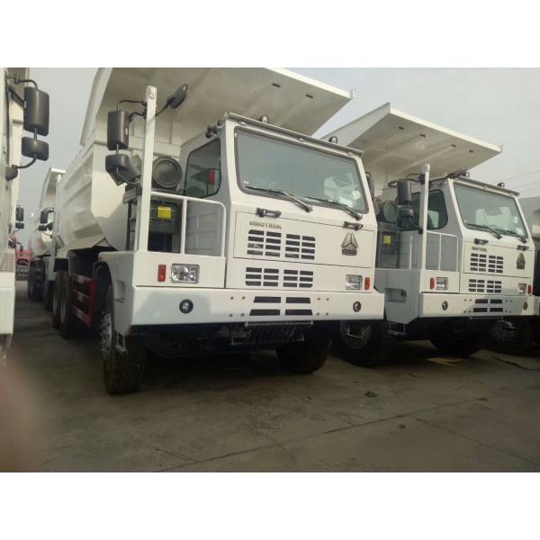 Mine Load Heavy Duty Dump Truck HOWO / 50 Tons Mining Dump Truck