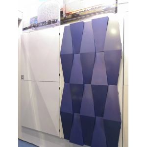 Strong Peel Strength Cassette PVDF Curtain Wall Panel