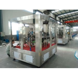 Beer / Beverage Glass Bottle Filling Machine , Automated Bottling Equipment