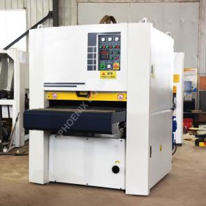 Quality 190mm Third Roller Diameter Double-Sided Sanding Machine for Wooden Boards at 0.6Mpa for sale