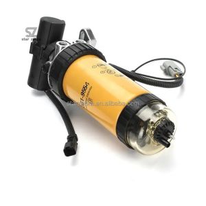 JCB 228-9129 Diesel Fuel Filter Oil Water Separator Assembly 361-9554 With Fuel