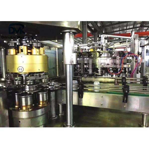 Beverage Beer Canning Machine 7.5kw Aluminum Canning Equipment Easy To Operate