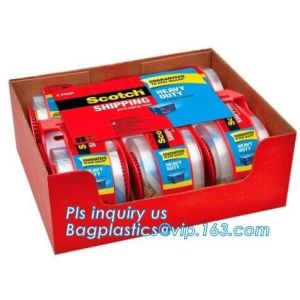 Stationery printed logo bopp packing tape adhesive,OEM/ODM custom printed washi