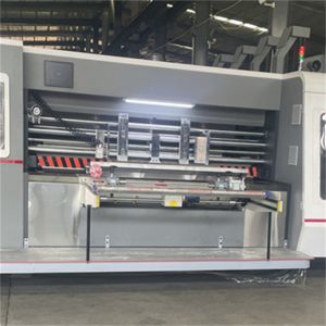 Quality Efficient Corrugated Carton Flexo Printing Machine Cylinder Axial Runout ≤0.1mm for sale